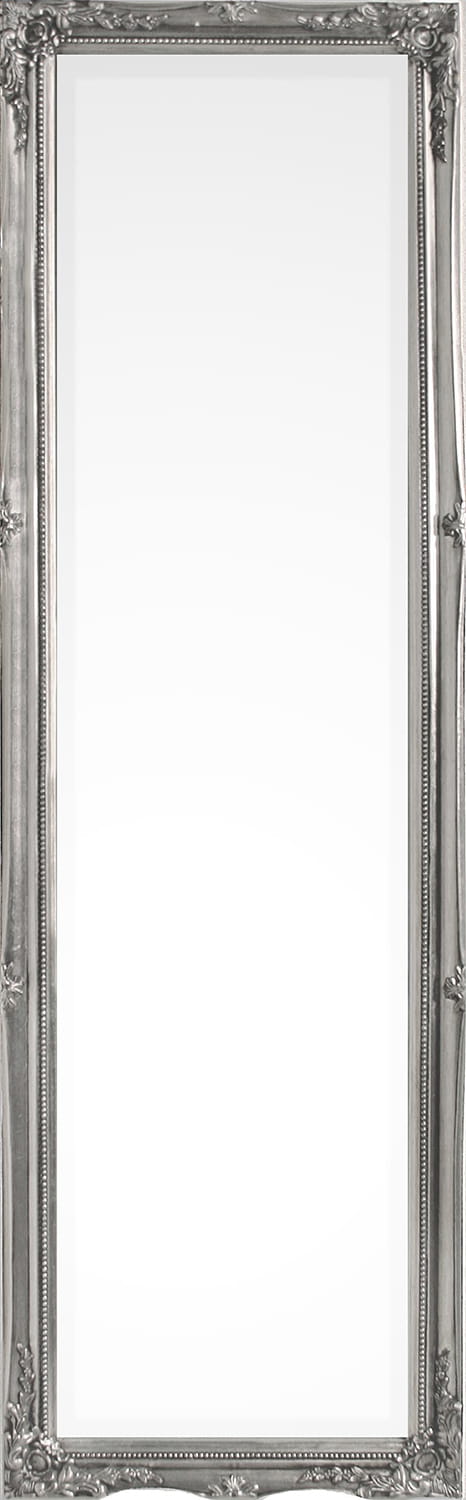 Specchio con cornice da parete rettangolare Barocco oro 96 x 136 cm