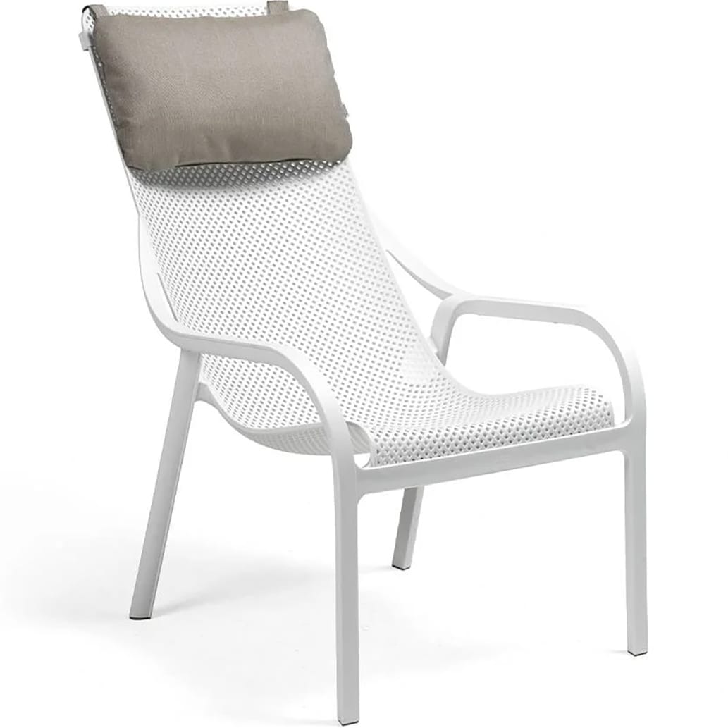 NARDI outdoor Cuscino schienale per sedia da giardino Net Lounge grigio, Cuscini mobili da giardino, Accessori da giardino, Giardino