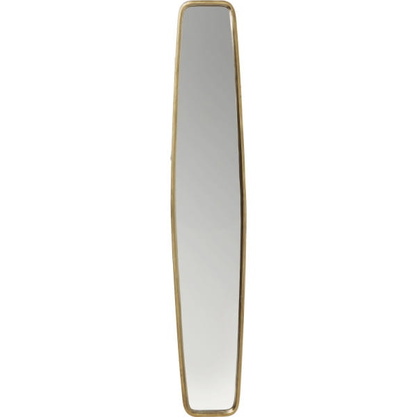 Spiegel Clip Brass 177x32cm