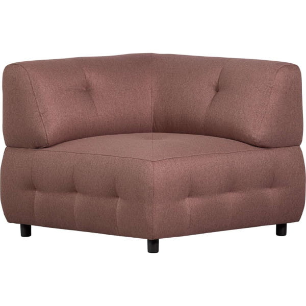 Sofa-Element Louis Ecke Webstoff lila