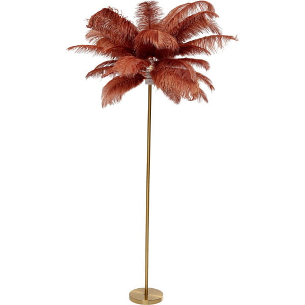 Stehleuchte Feather Palm Rusty Red 165