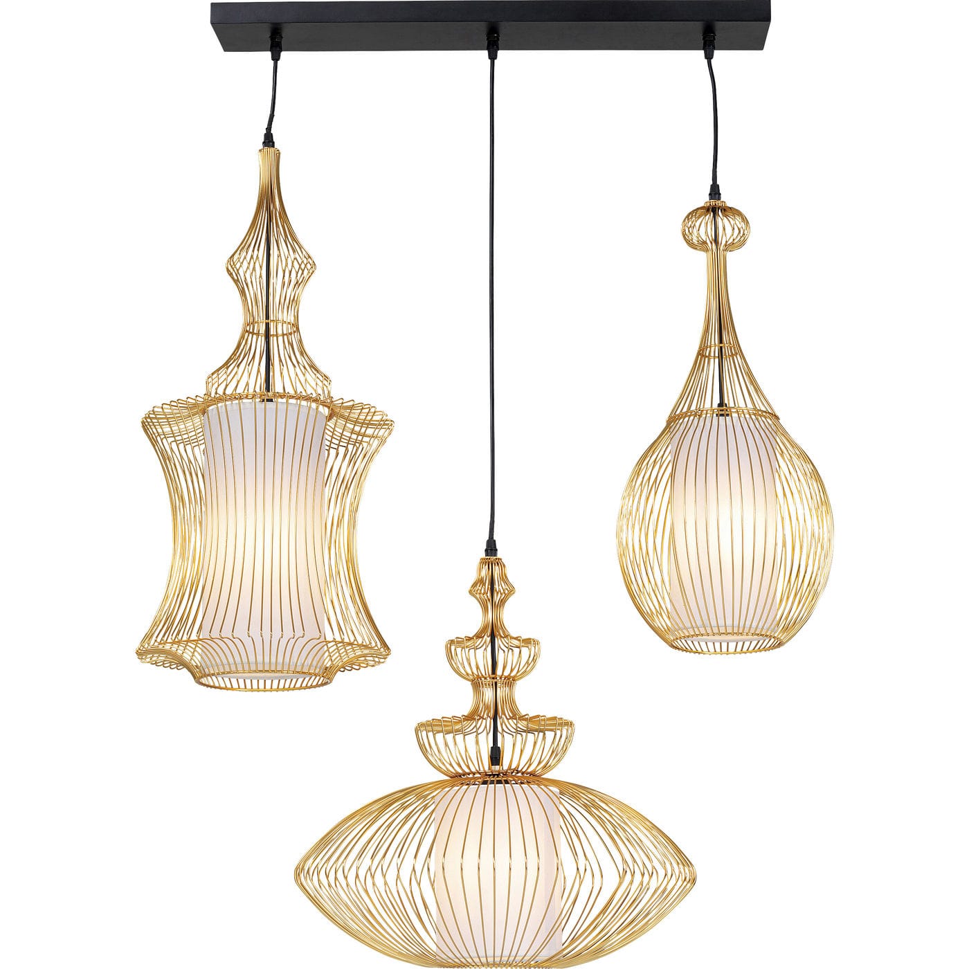 KARE Design Lampada a sospensione Swing Iron Tre oro, Lampade a  sospensione, Luci interne, Lampade