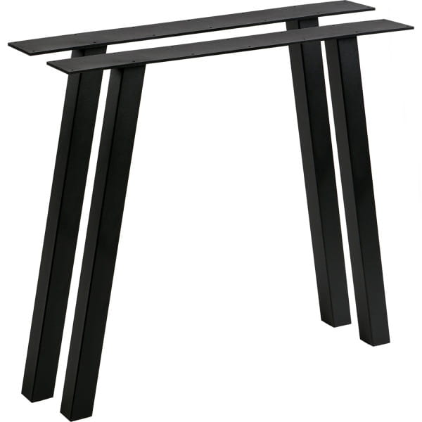Tischgestell Tablo A-Form schwarz (2er-Set)