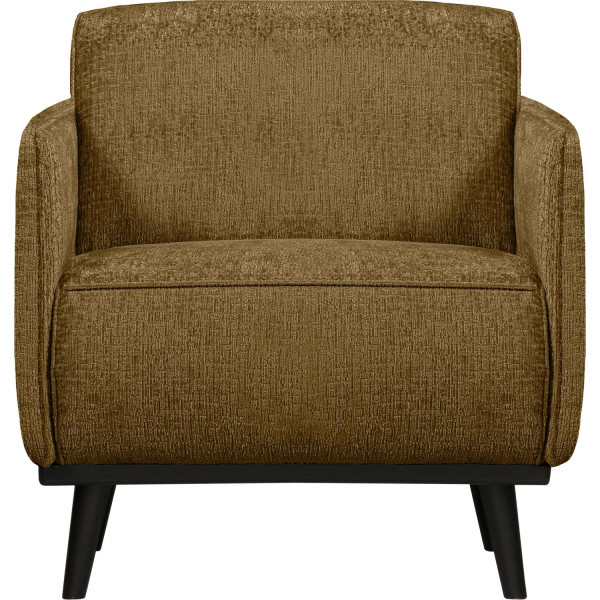 Sessel Statement Chenille Velvet brass