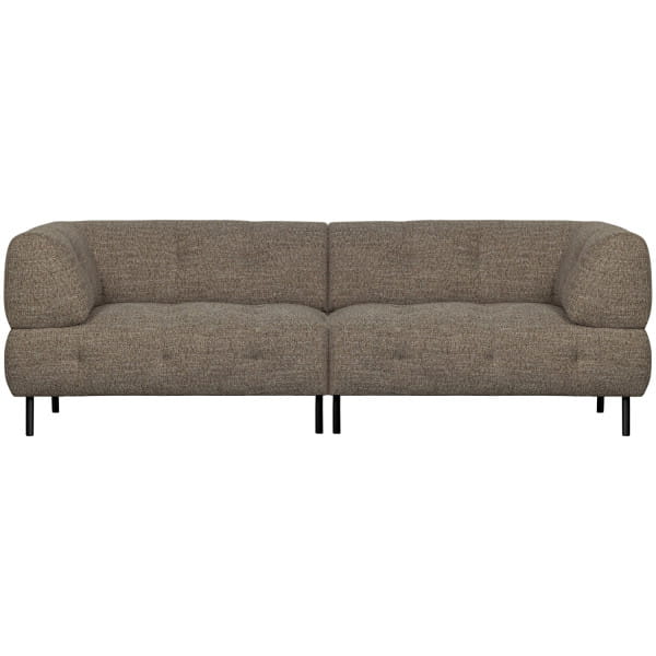 Sofa Lloyd 4-Sitzer Webstoff grob dunkelbraun melange 245