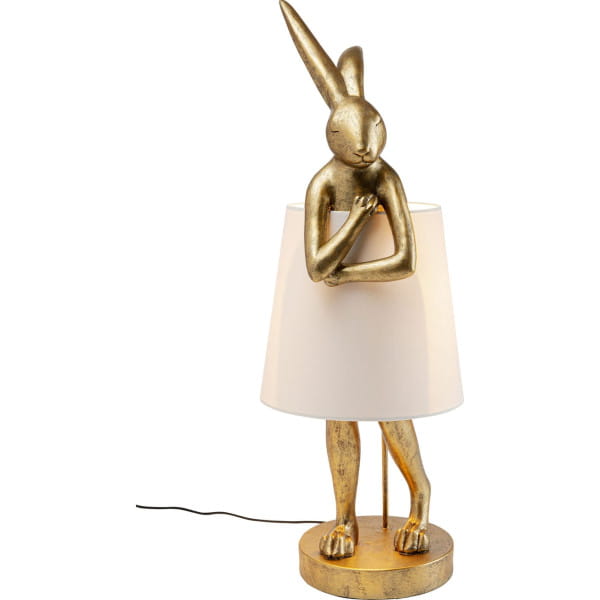 Tischleuchte Animal Rabbit Gold 88cm