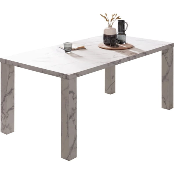 Marmoroptik möbel Möbel | Designtische Tische | | Esstische | mutoni Esstisch | weiss 180x90