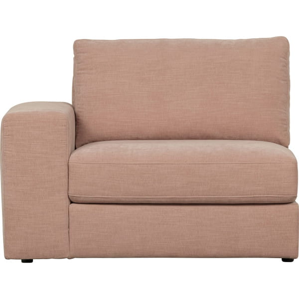 Sofa Element Family 1-Sitz Armlehne links rosa 115