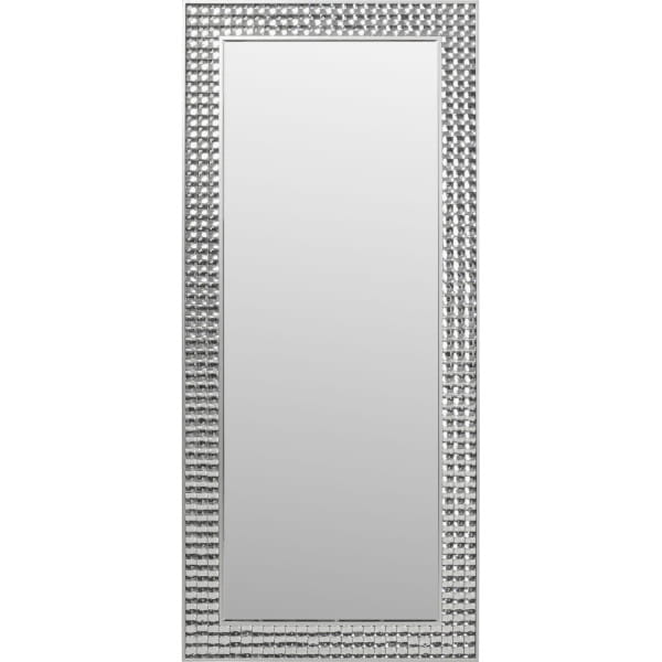 Wandspiegel Crystals silber 80x180