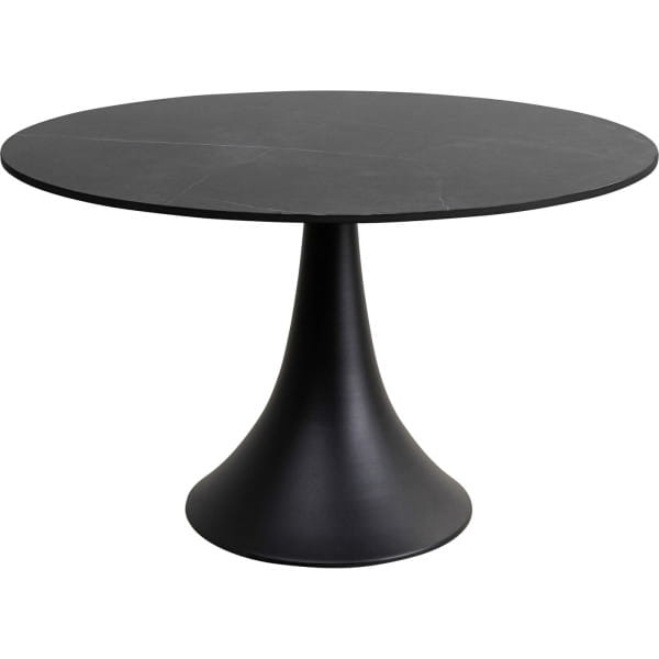 Tisch Grande Possibilita Outdoor schwarz rund 110