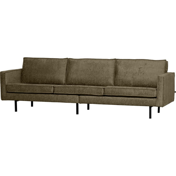 Sofa Rodeo 3-Sitzer Chenille Velvet bonsai 277