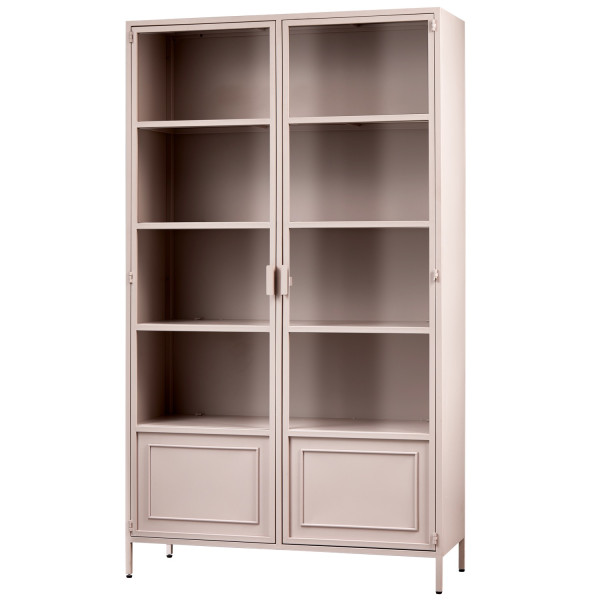 Vitrinenschrank Ronja pink 110x189