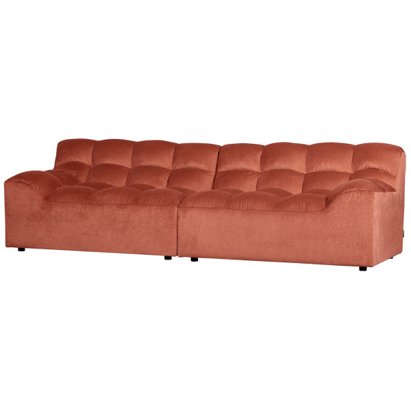 Sofa Allure 3-Sitzer Washed Velvet blush 280