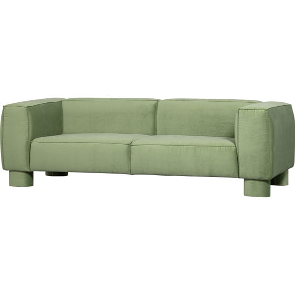 Sofa Yeti 3.5-Sitzer Velvet grün 240
