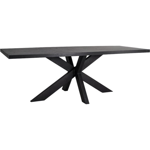 Tischplatte Oakura Eiche schwarz 230x95