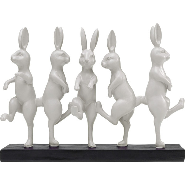 Deko Figur Dancing Rabbits 40