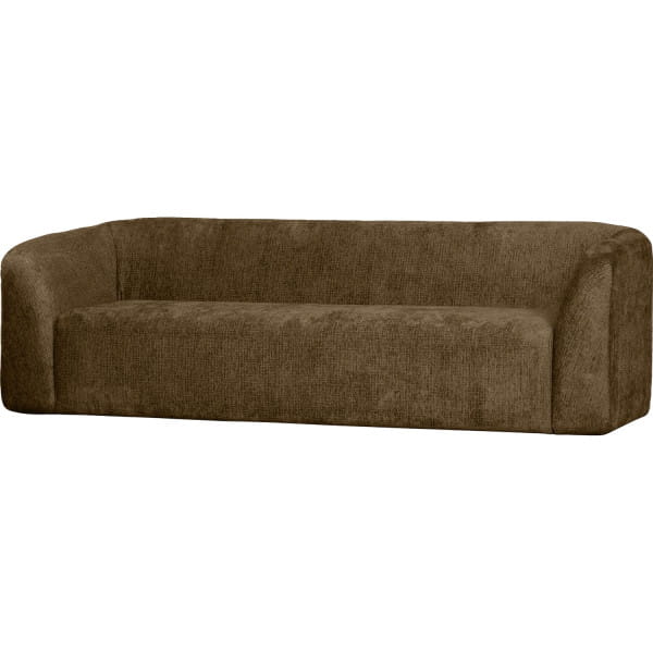 Sofa Sloping 3-Sitzer Chenille Velvet brass 240