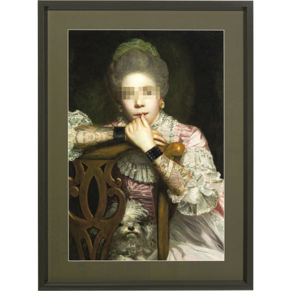 Bild Frame Incognito Sitting Countess 112x82cm