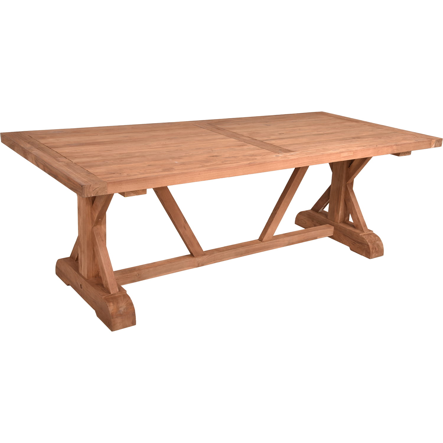 Gartentisch Kisar Teak natur 220x100 Garten Esstische Gartentische