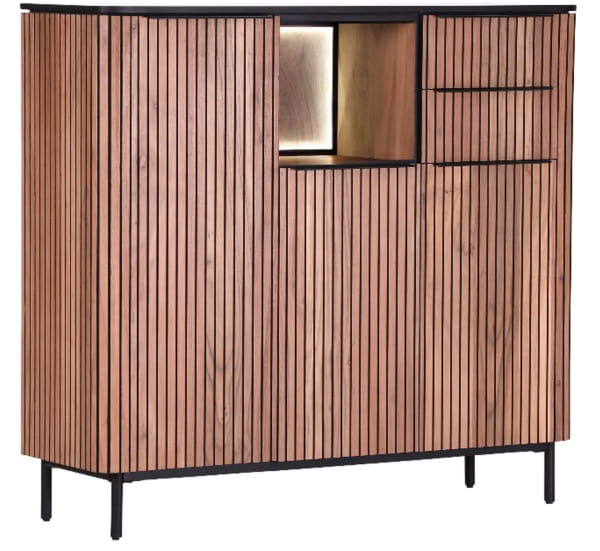 Highboard Nelly natur 130x125