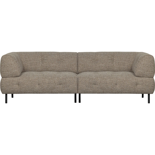 Sofa Lloyd 4-Sitzer Webstoff grob braun meliert 245