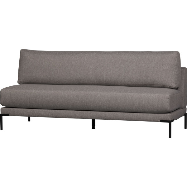 Esszimmersofa-Element Couple grau meliert 200