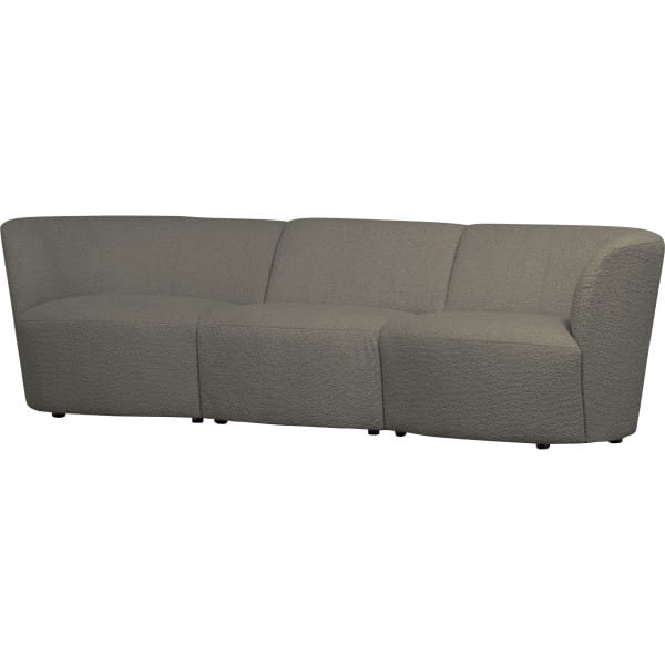 Sofa Coco 3-Sitzer Bouclé warmgrün 227