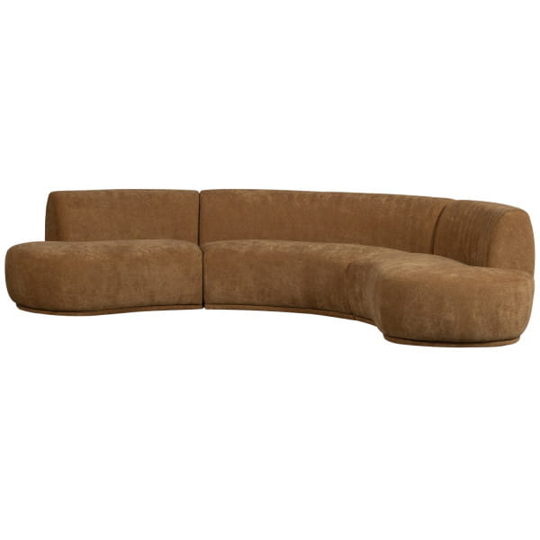 Sofa Batavier halbrund mustard 336