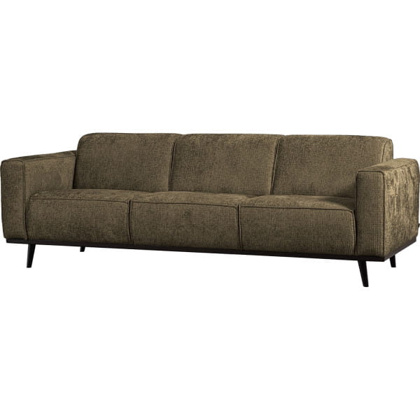 Sofa Statement 3-Sitzer Chenille Velvet bonsai 230