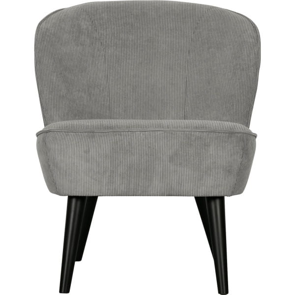 Sessel Sara Ribcord graugrün - Design Sessel - mutoni living - Polyamid, Polyester