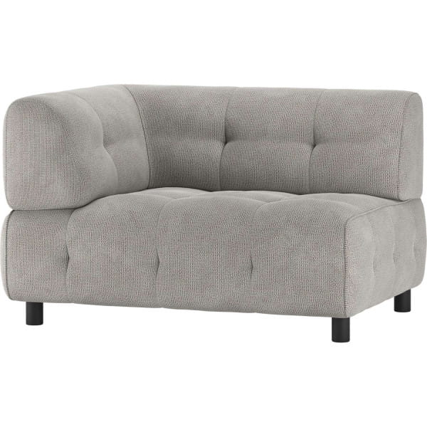 Sofa-Element Louis 1.5-Sitz Arm links Chenille sage