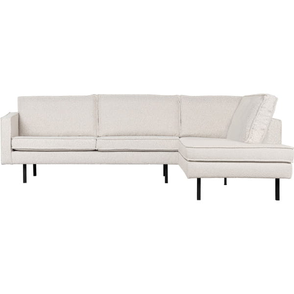 Ecksofa Rodeo rechts Bouclé natur 266x213