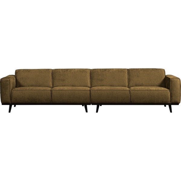 Sofa Statement XL 4-Sitzer Chenille Velvet brass 372