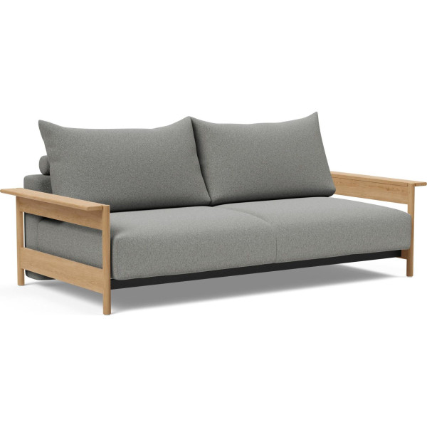 Innovation Bettsofa Malloy Wood Bouclé Ash Grey 533