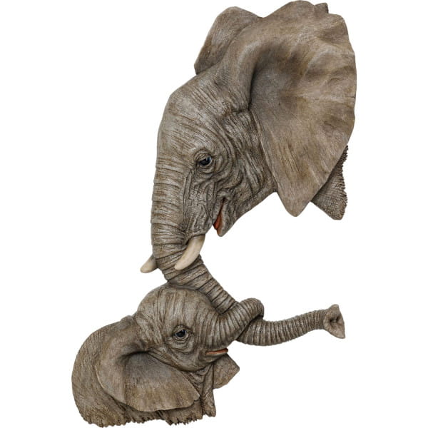 Wandobjekt Elephants Love 60x77