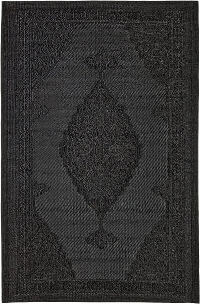 Teppich Delbar für Outdoor schwarz 150x210