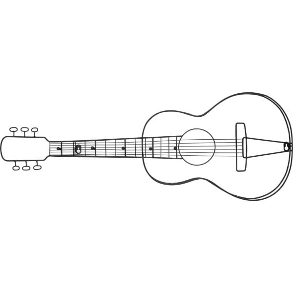 Wandgarderobe Guitar 81
