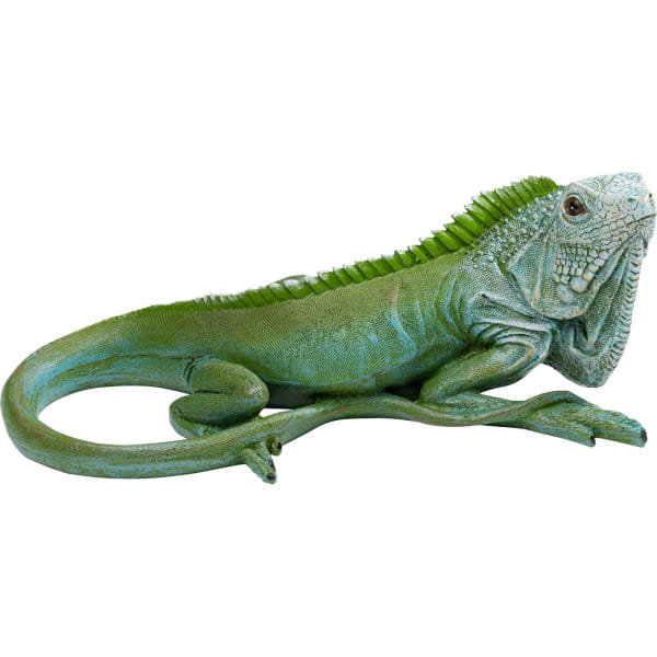 Deko Figur Lizard grün 35