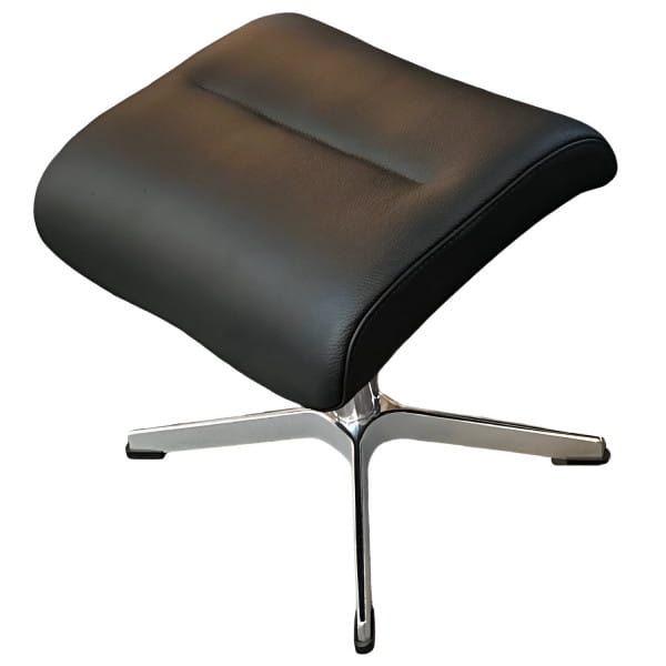 Hocker Beyoung Leder Naturelle black (hoch)