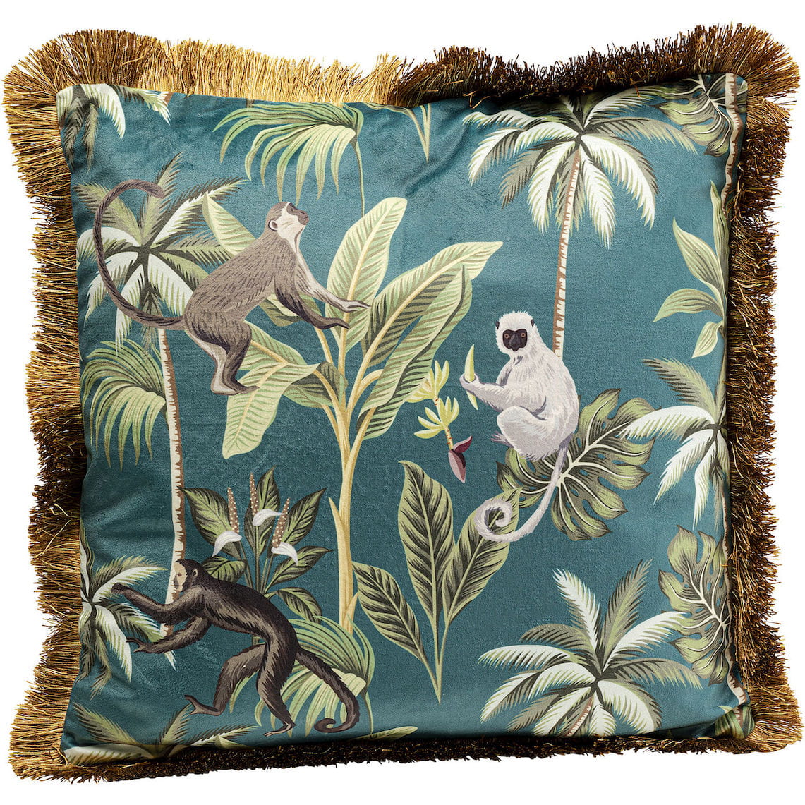 KARE Design Cuscino Jungle Fever 45x45cm, Cuscini decorativi, Cuscini, Tessili per la casa, Accessori per la casa