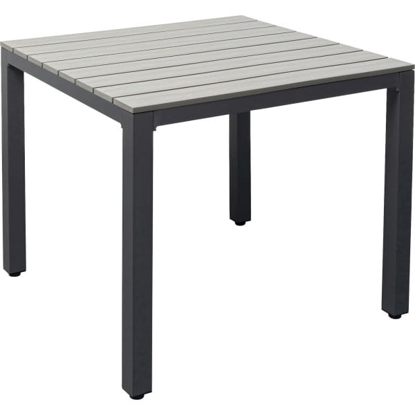 Tisch Sorrento grau 80x80