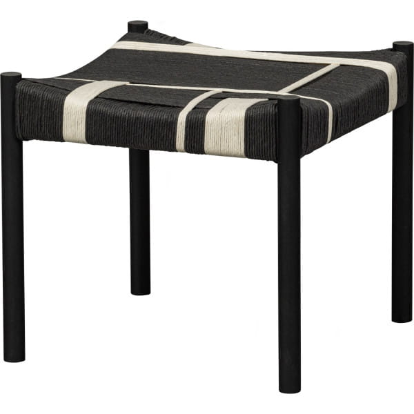 Hocker Jessy schwarz weiss