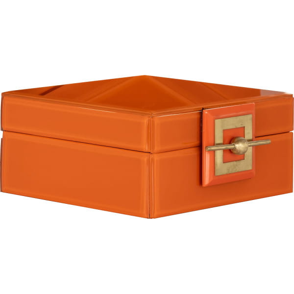 Schmuckbox Bodine orange 16x16