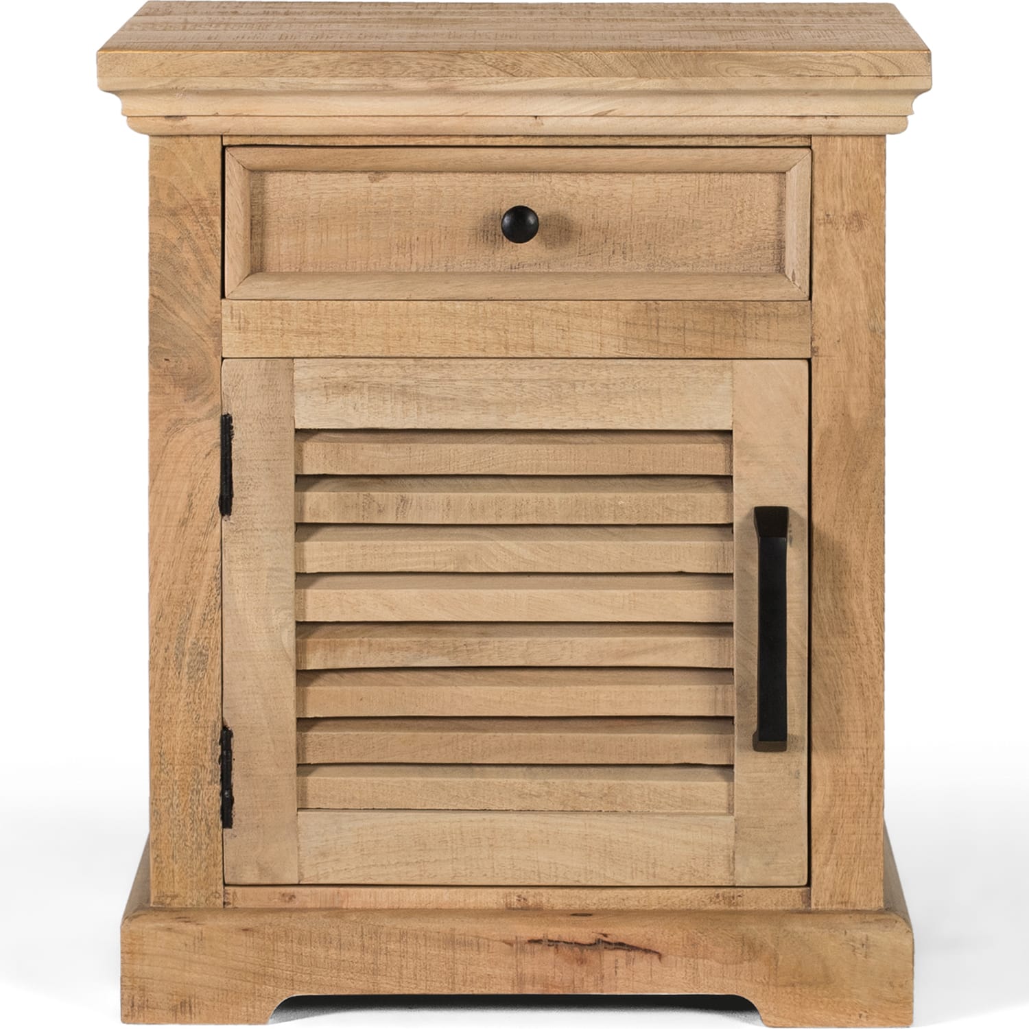 Il numero 1 del risparmio-CASSETTIERA IN LEGNO BIANCO CON 5 CASSETTI IN  LEGNO NATURALE 34 X 25 X 95 CM