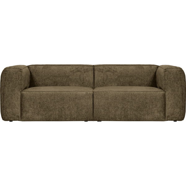 Sofa Bean 3.5-Sitzer Chenille Velvet moss 246