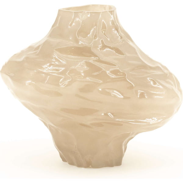 Vase Rias taupe 22