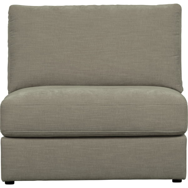 Sofa Element Family 1-Sitz ohne Armlehne warmgrau 90