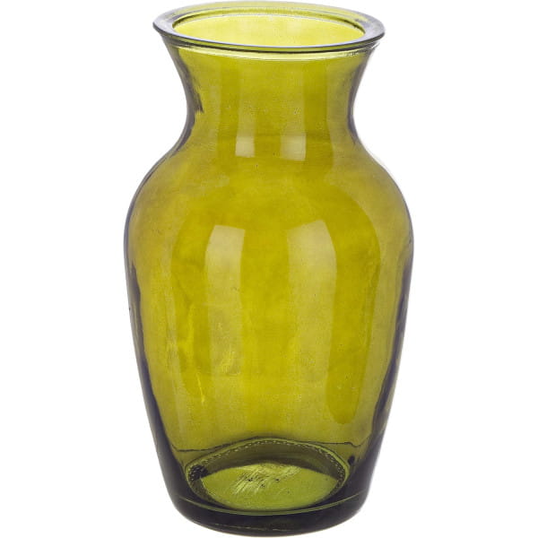Vase Classic Glas Grün Dschungel 14x27