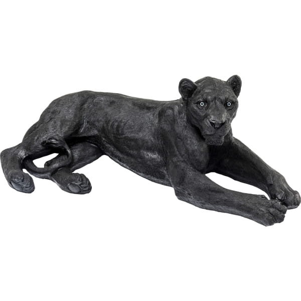 Deko Figur Lion schwarz