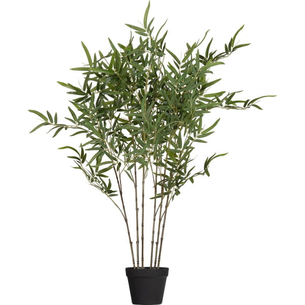 Kunstpflanze Bambusa grün H100